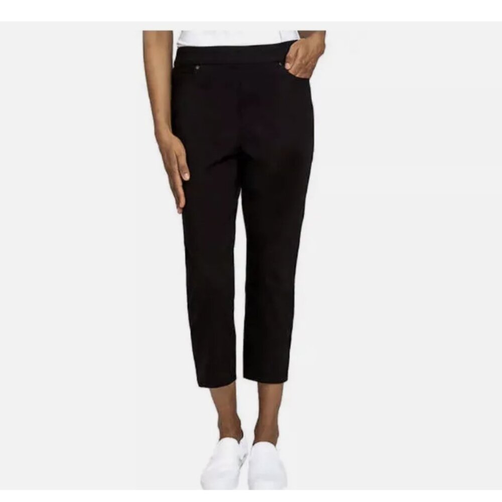 Mario Serrani  Woman’s Comfort Stretch Capri Black Size M